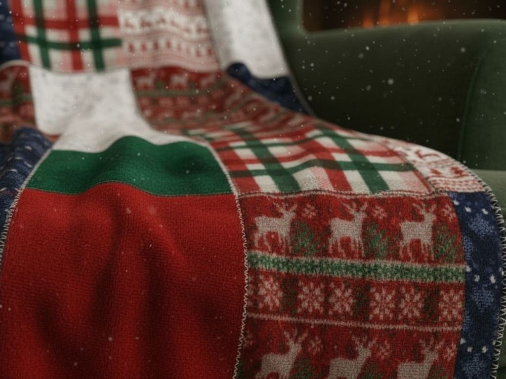 Nordic Patchwork Blanket