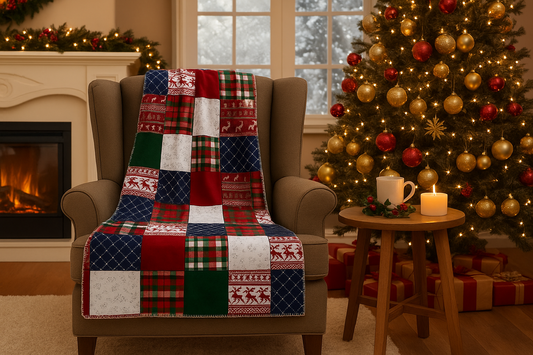 Nordic Patchwork Blanket