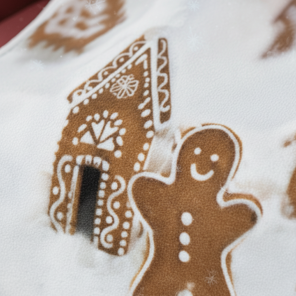 Gingerbread Village Blanket